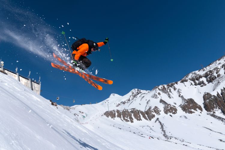 Skier dans le massif Central